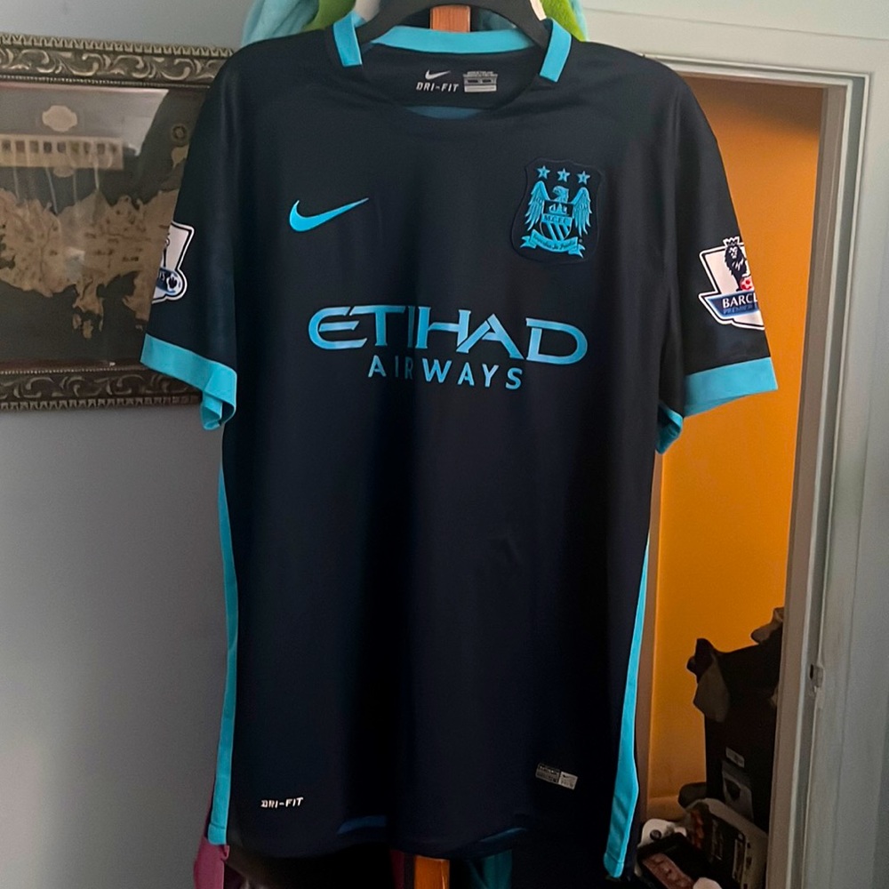 Nike #7 Raheem Sterling Manchester City Away kit 2015/16